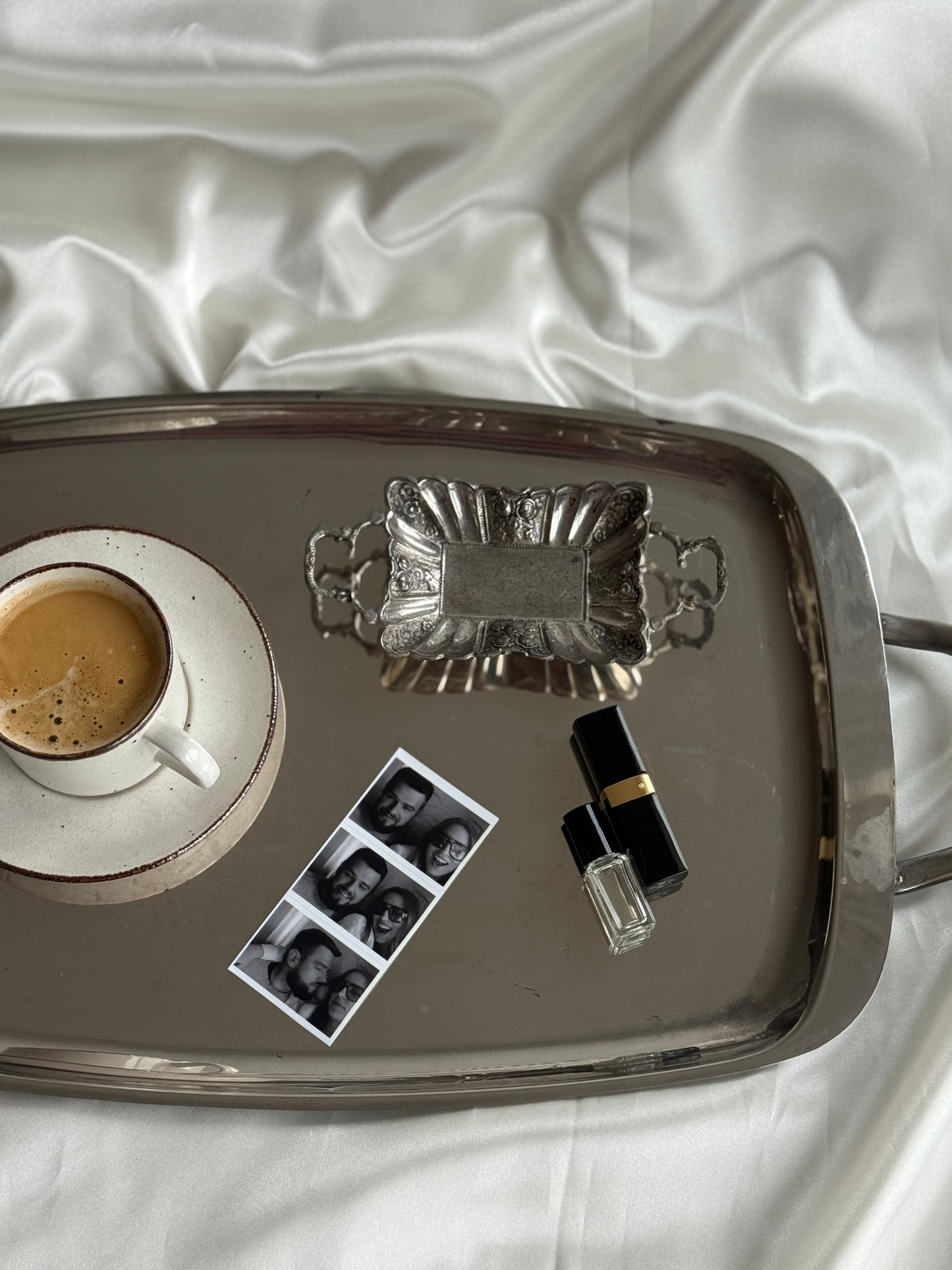 Vintage Silver-Plated Miniature Tray