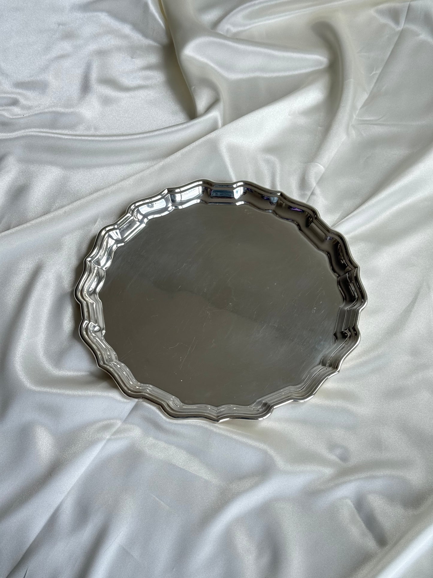 Silver Plated Birks Serving Tray