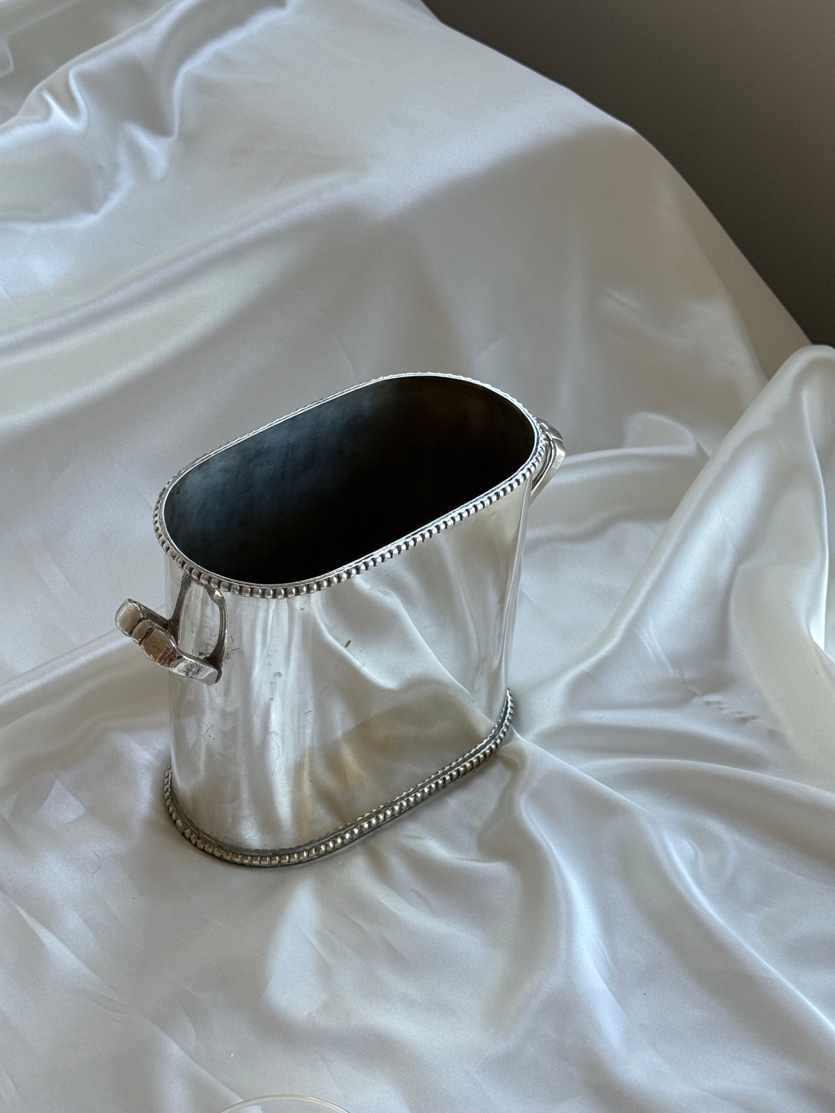 Vintage Silver-Plated Double Wine Cooler