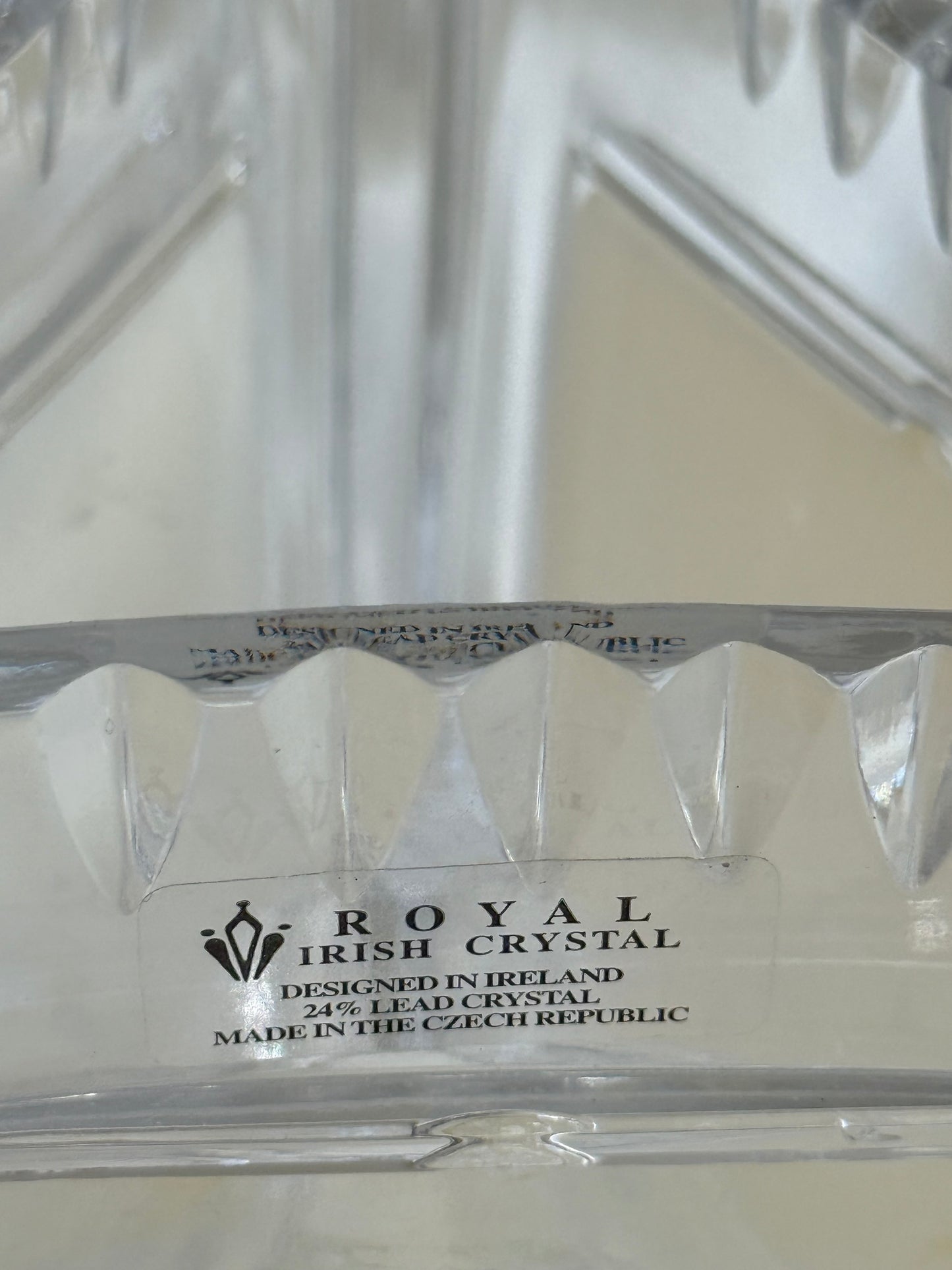 Royal Irish Crystal Photo Frame – Lead Crystal