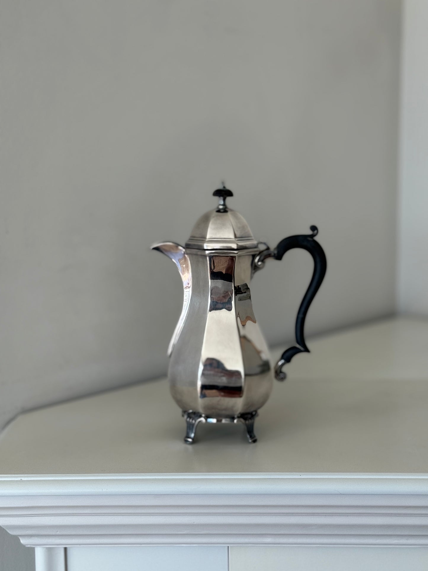 Vintage Silver-Plated Coffee/Tea Pot