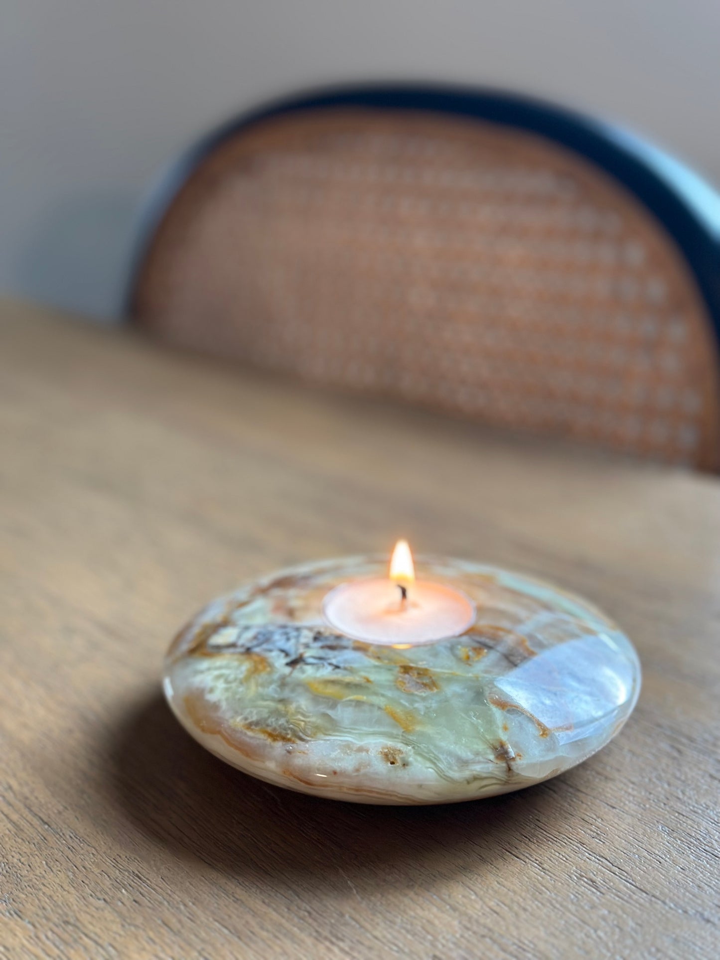 Onyx candleholder