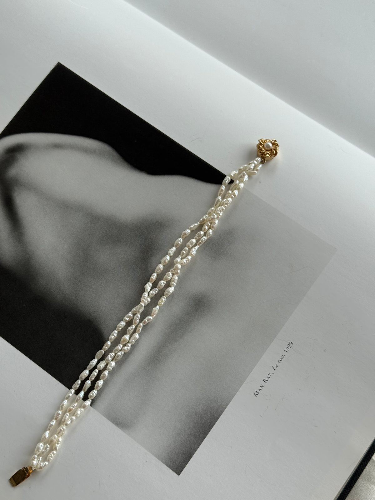 Vintage Freshwater Pearl Multi-Strand Bracelet