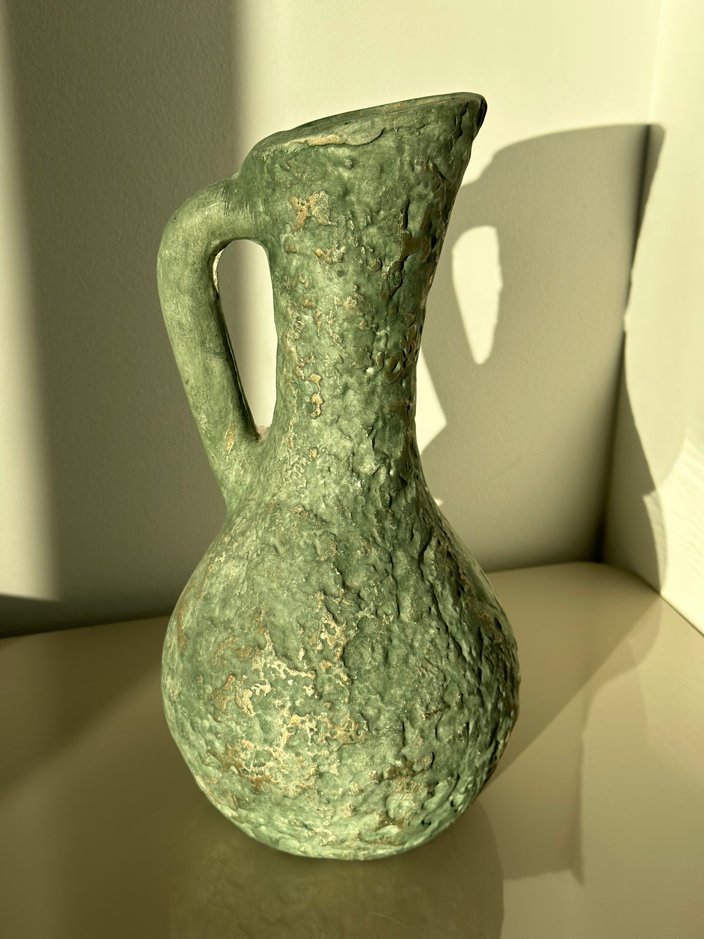 Sage green vase