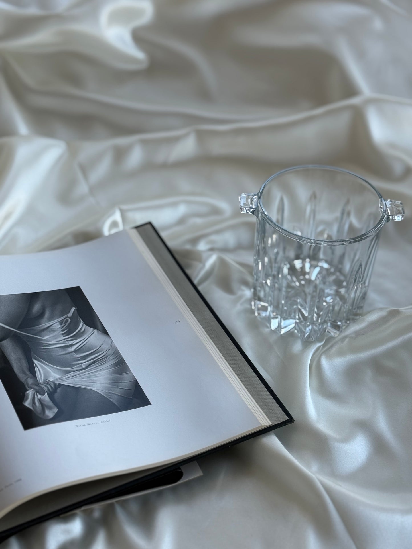 Vintage Italian crystal ice holder