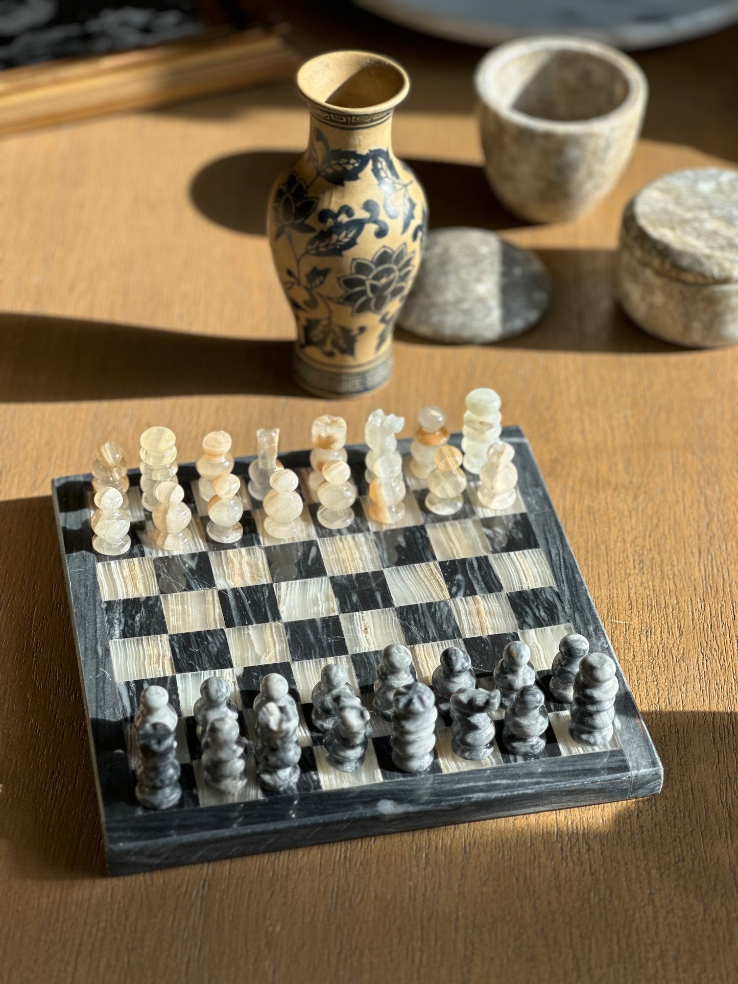 Marble chess set