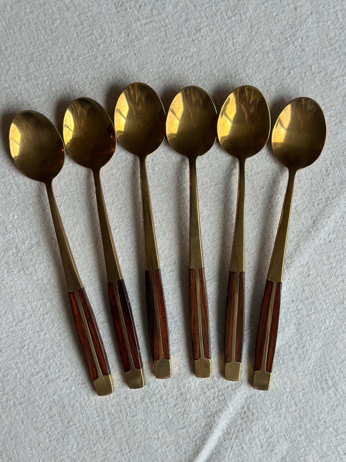 Jean-Claude bronze&Rosewood Utensils