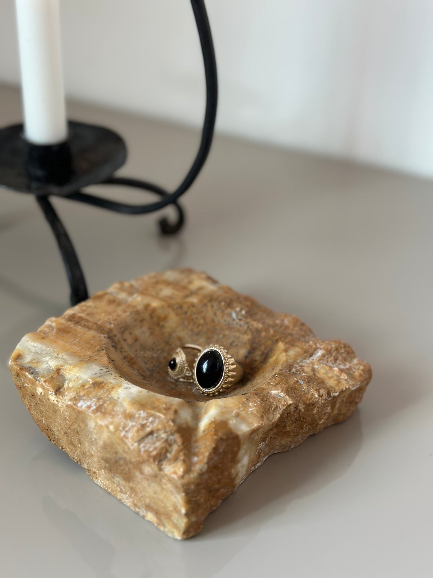 Vintage Stone ashtray