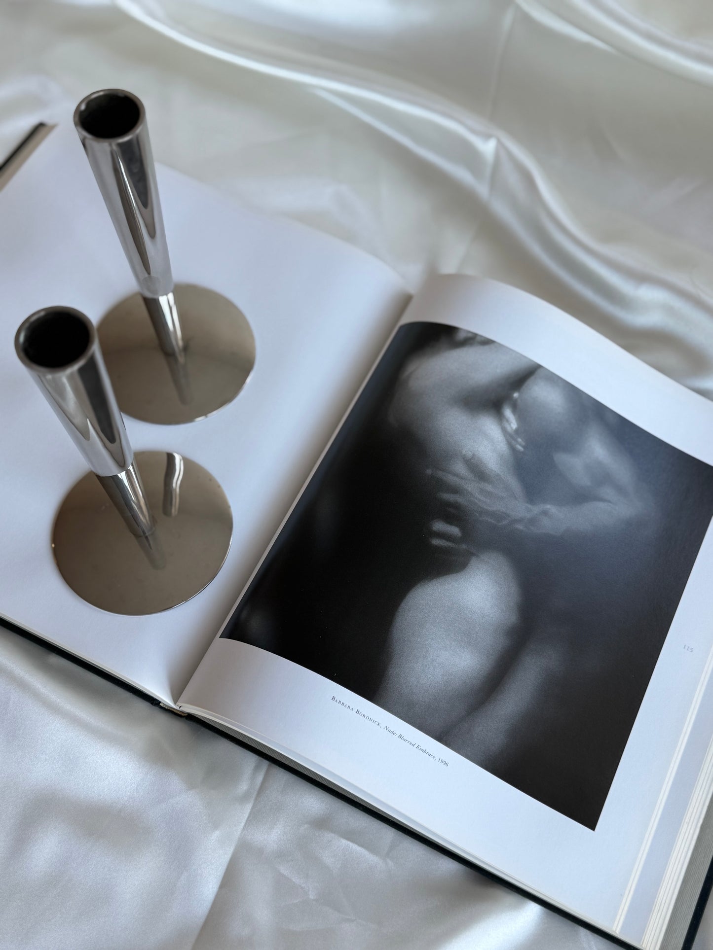 Pair of Vintage Silver-Plated Candlesticks / Bud Vases