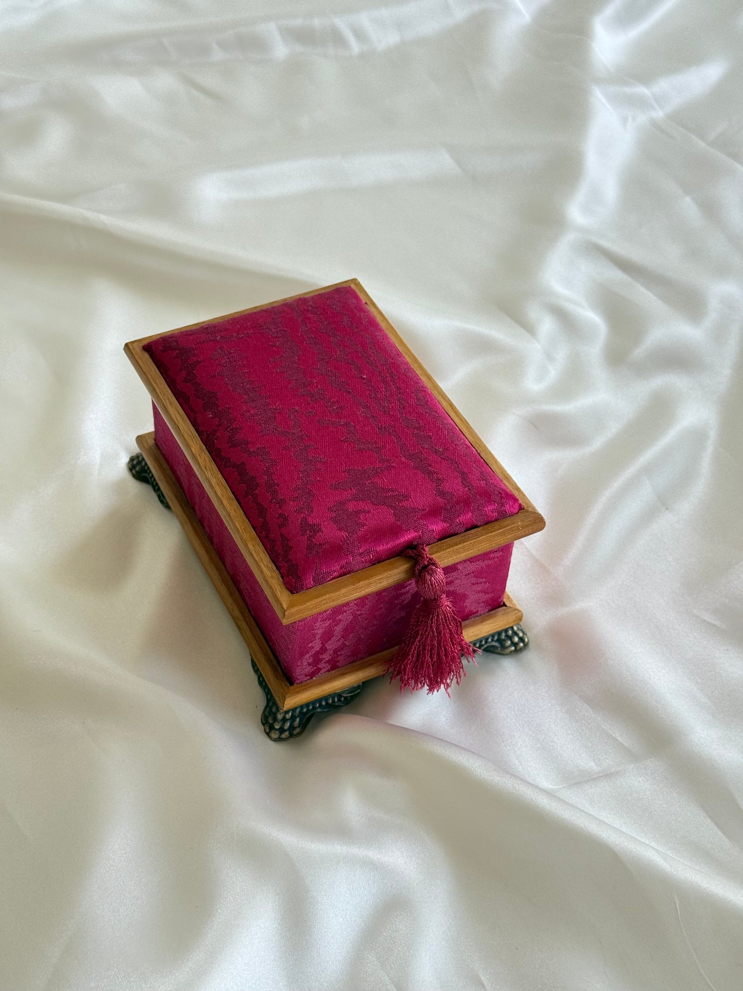 Vintage Jewellery & Vanity Box with Mirror