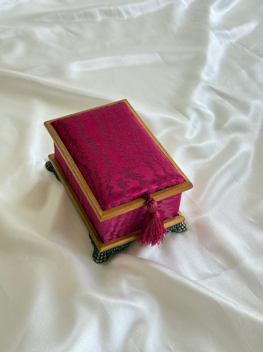 Vintage Jewellery & Vanity Box with Mirror