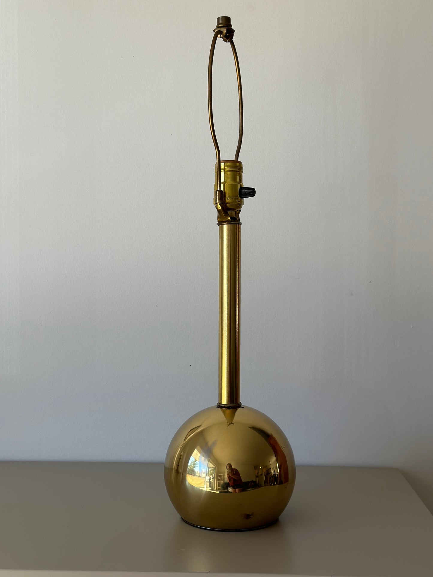 Vintage brass lamp