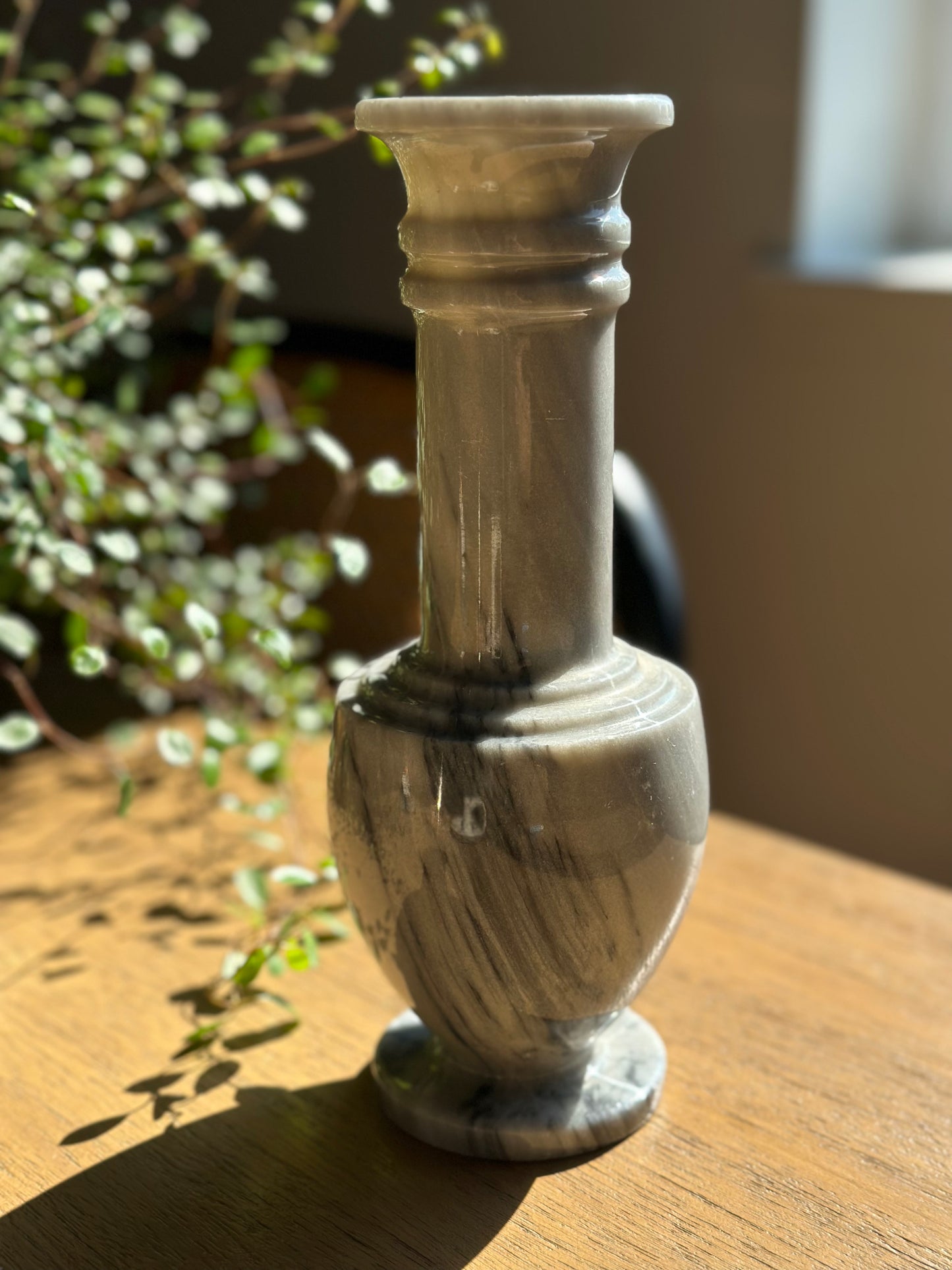 Vintage marble vase