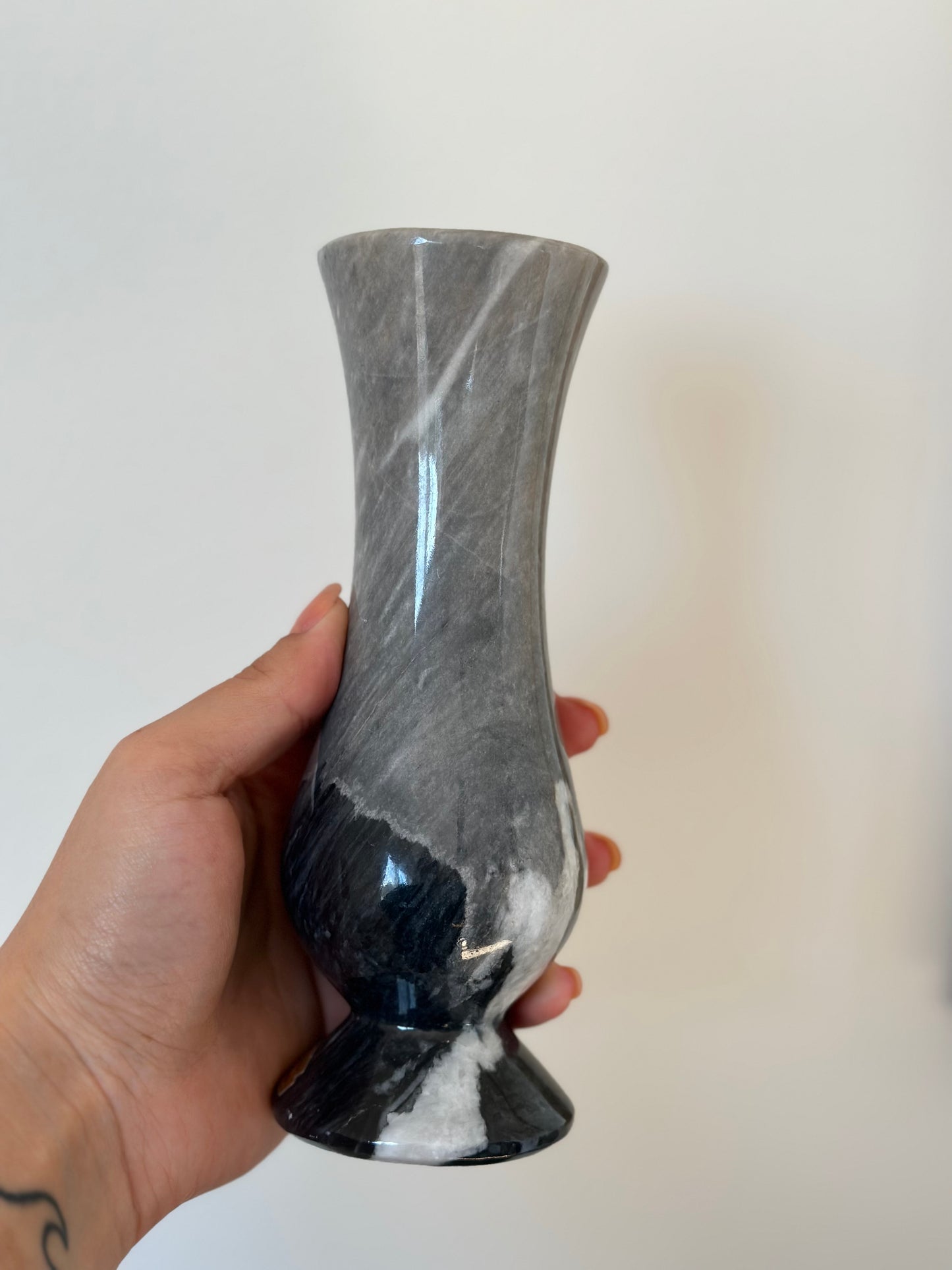 Vintage onyx vase