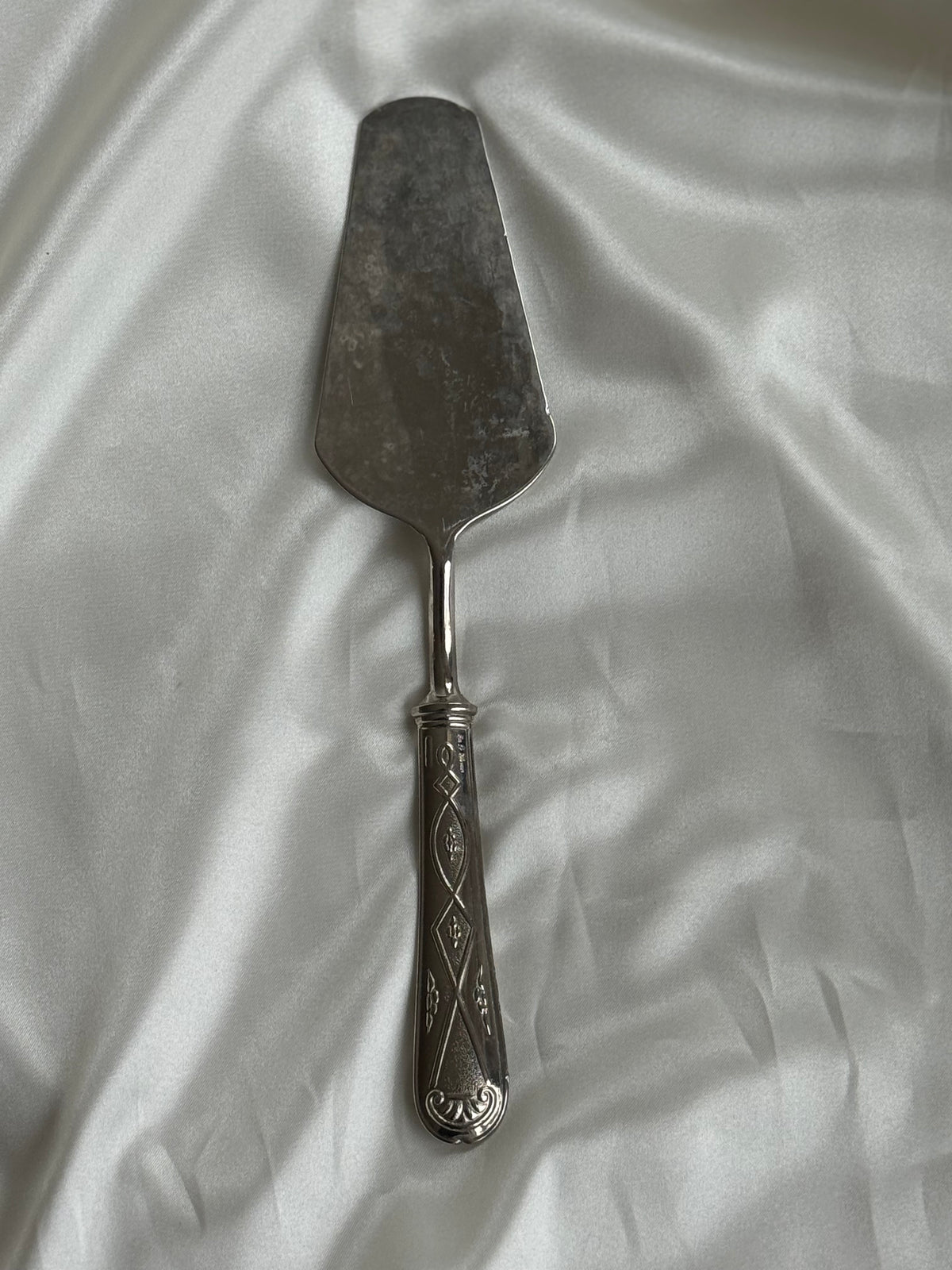 Vintage Italian Silver-Plated Cake Server