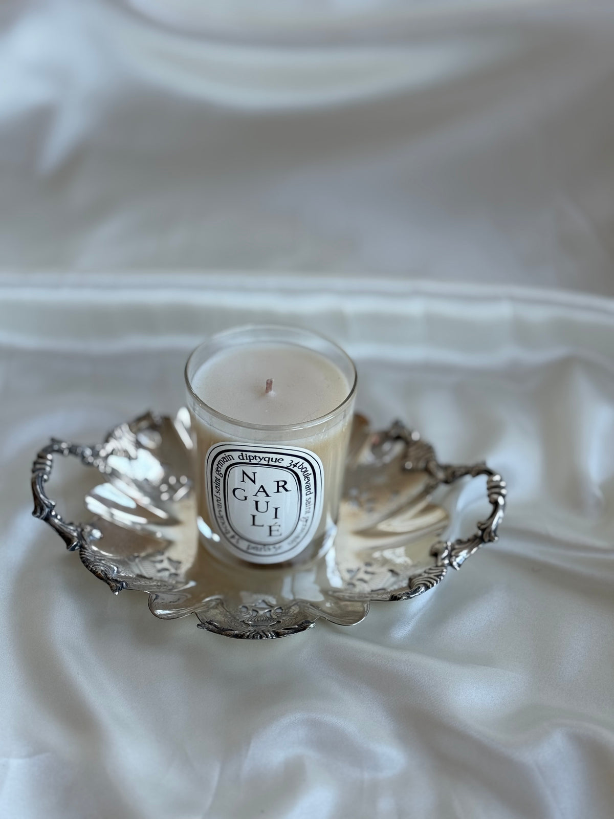 Vintage Silver-Plated Pierced Bonbon Dish