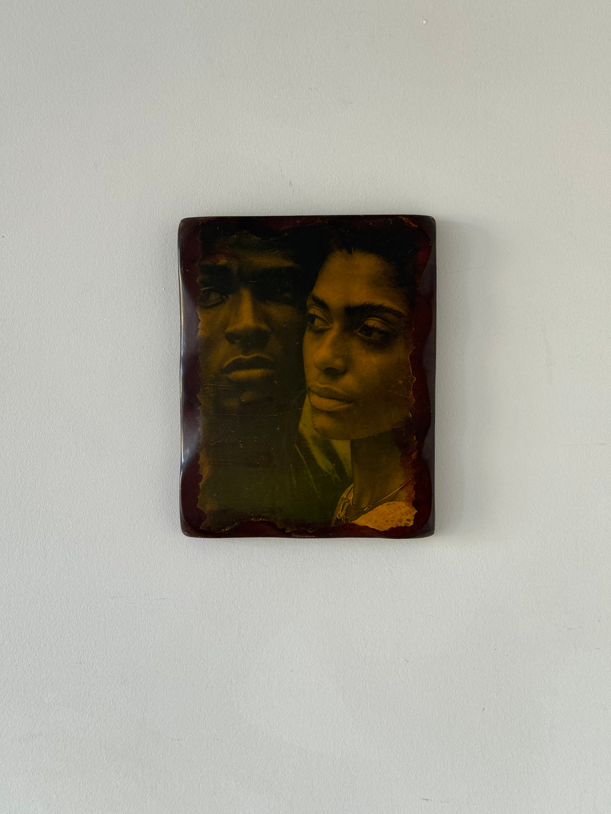 Vintage Portrait Wall Art – Sepia-Toned Couple