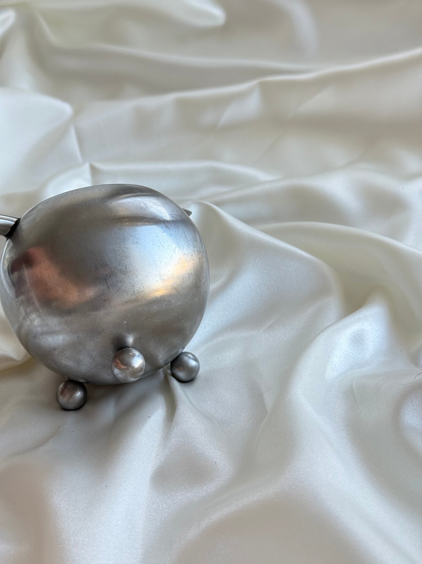 Mid Century Modern Pewter Creamer Jug
