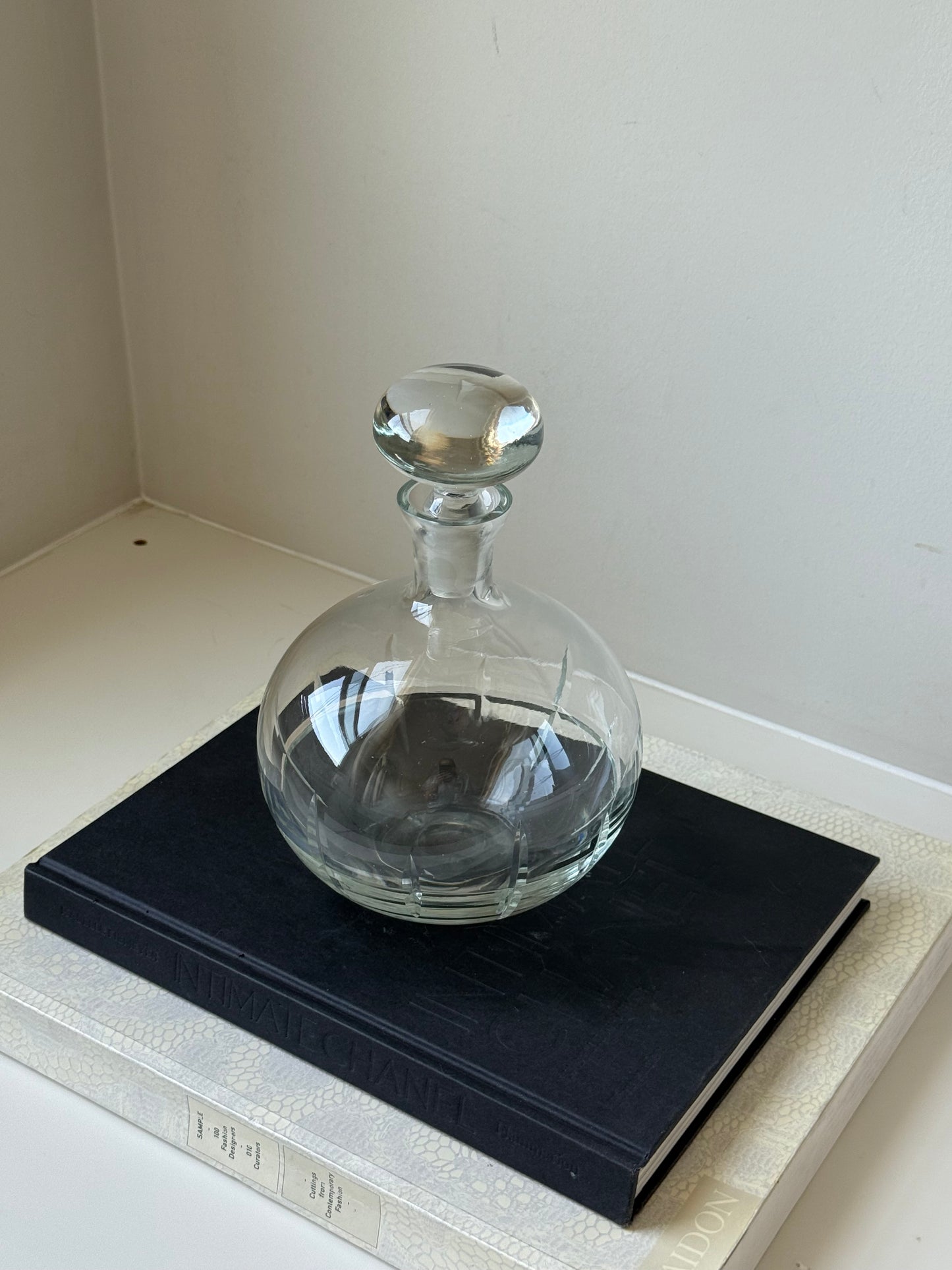 Vintage Cut Crystal Decanter