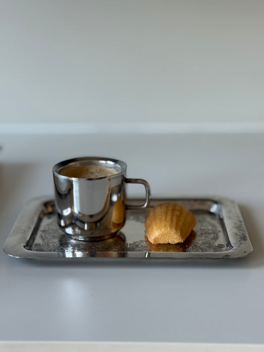 Set of 4 Stainless Steel  Cups