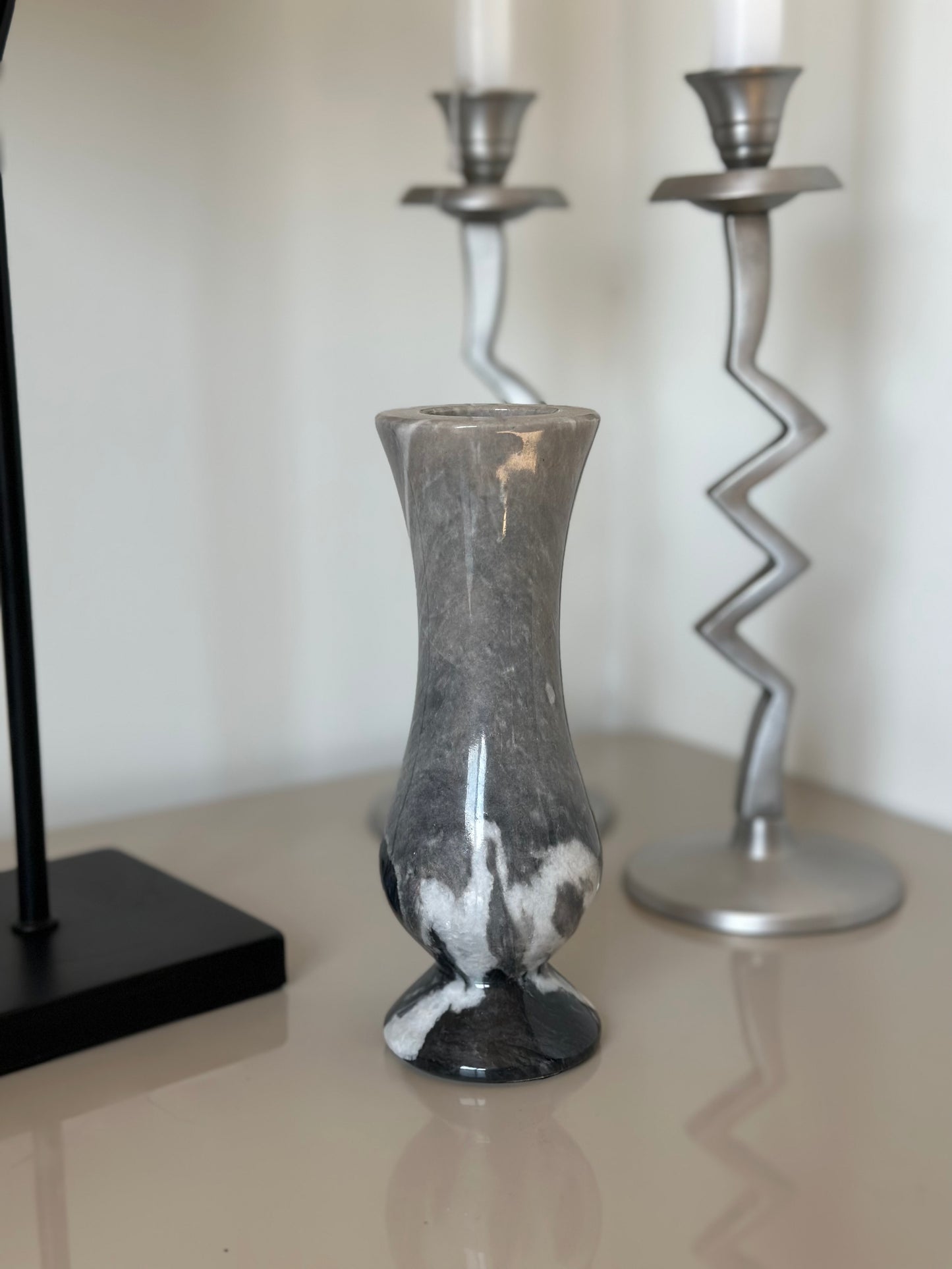 Vintage onyx vase