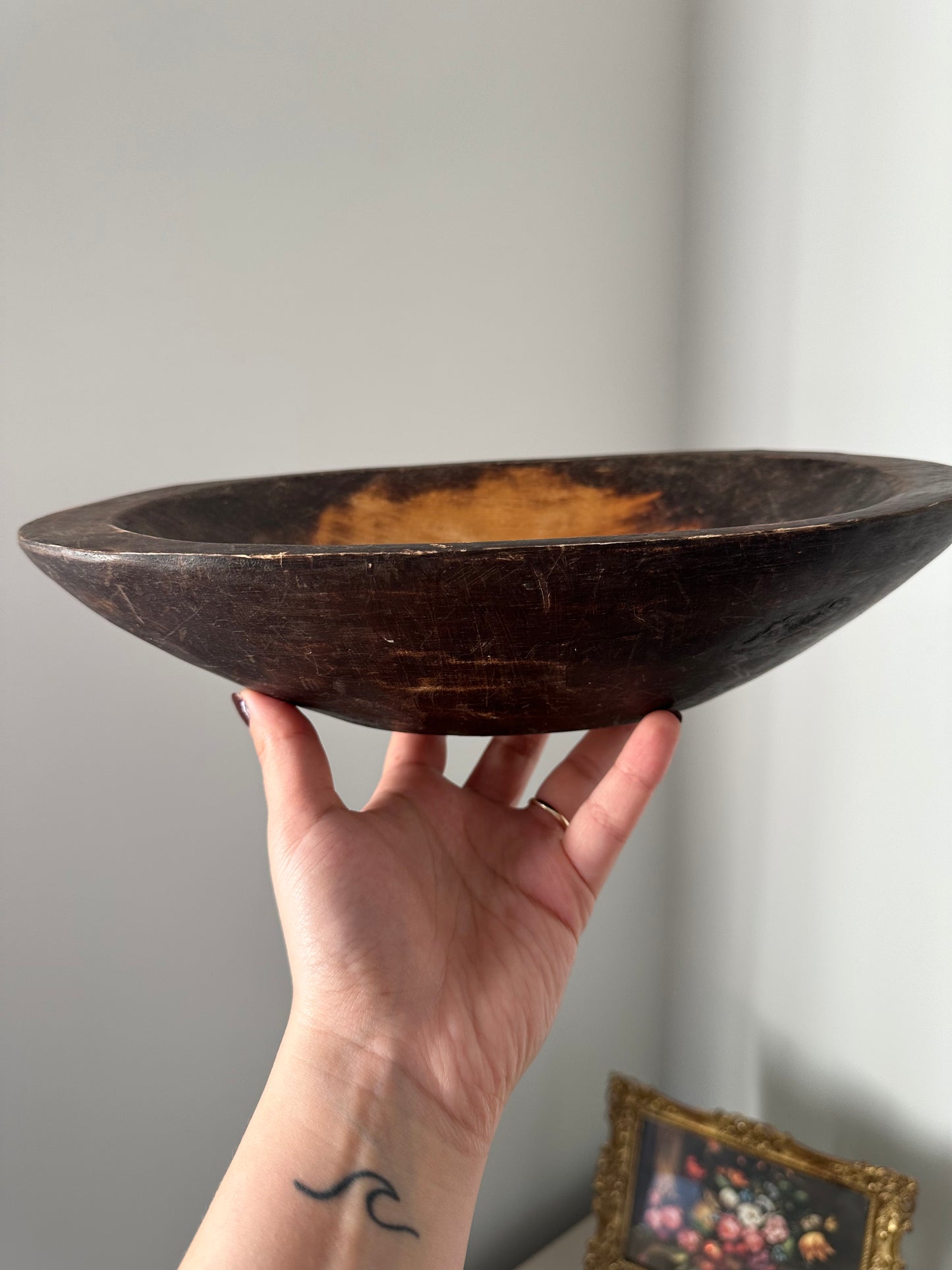 Wooden bowl