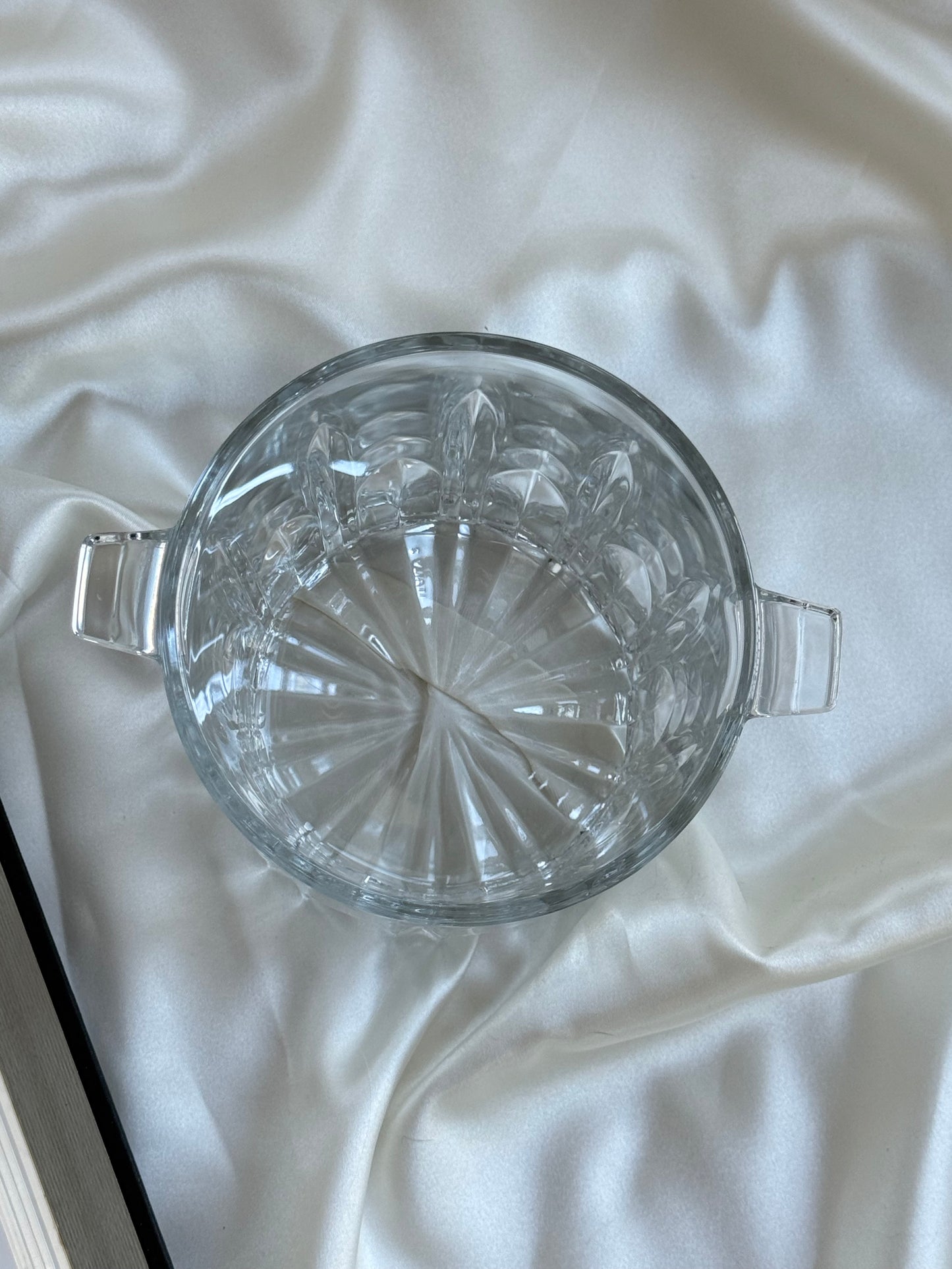 Vintage Italian crystal ice holder