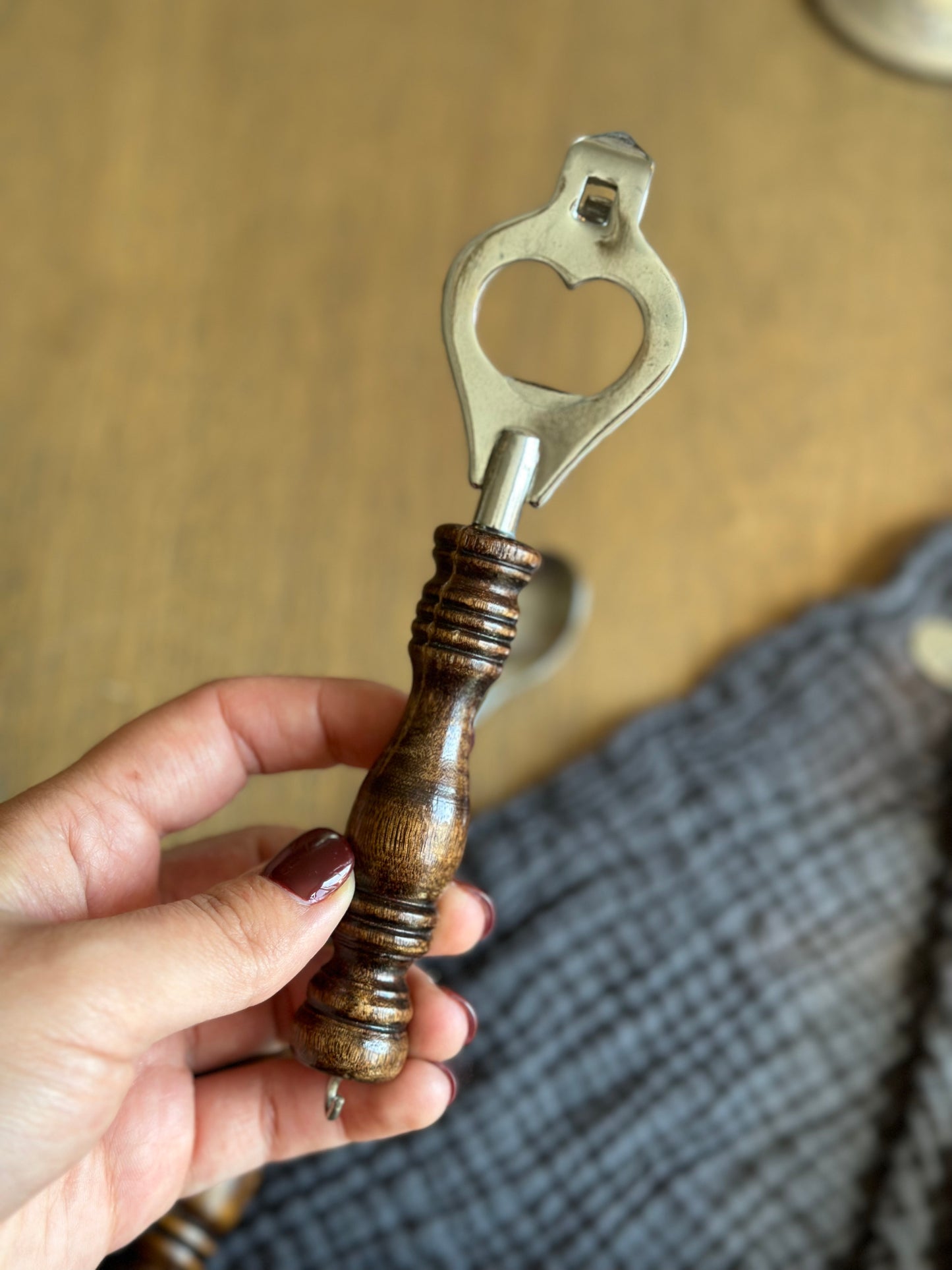 Vintage brass tool set