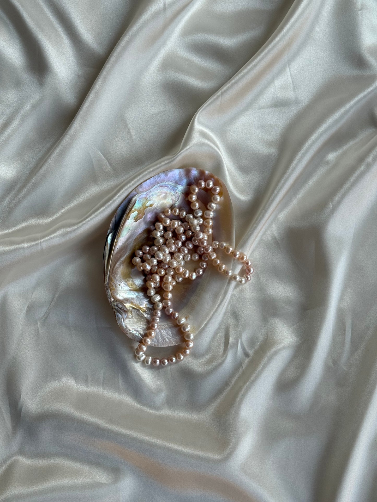Vintage Mother of Pearl Shell Trinket Dish