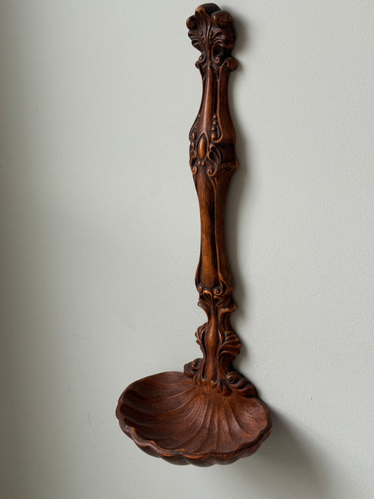 Vintage Ceramic Hanging Spoon Catchall