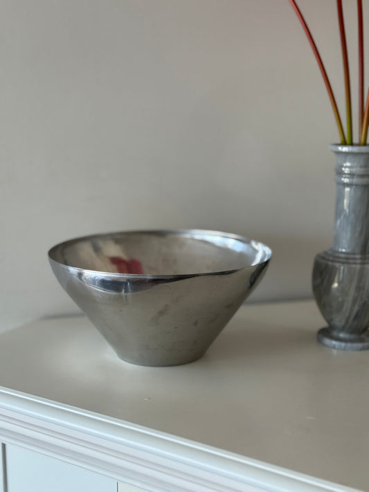Vintage Danish Stainless Steel Bowl