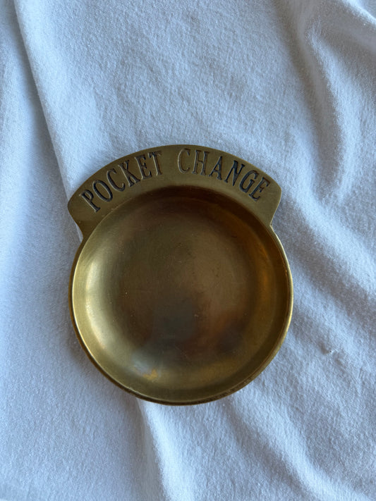 Brass “Pocket Change” Dish