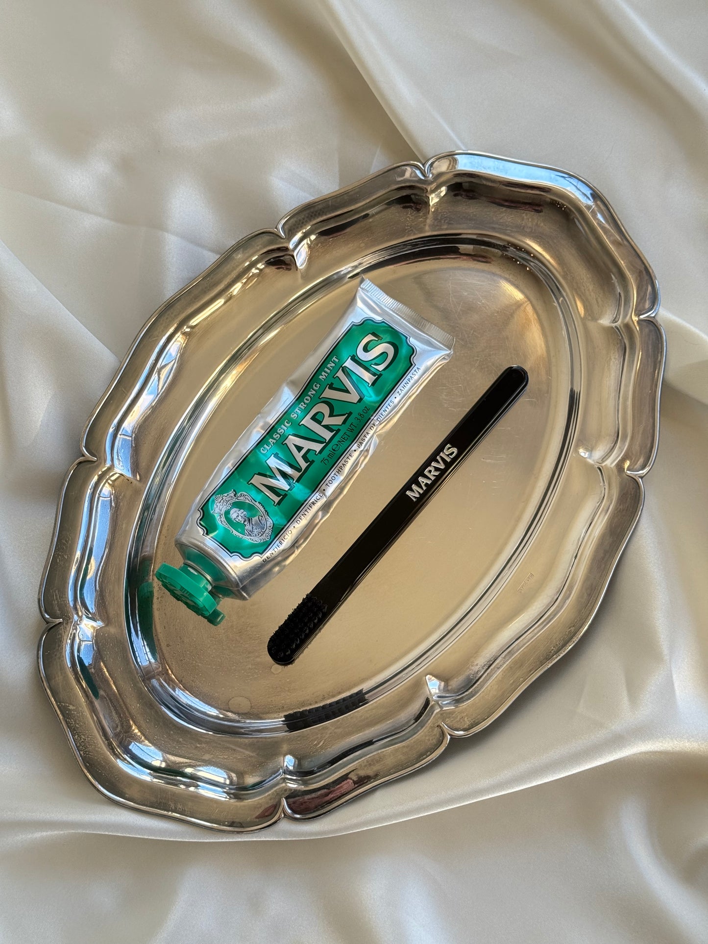 Silver Plated Serving Tray | Classic European Elegance