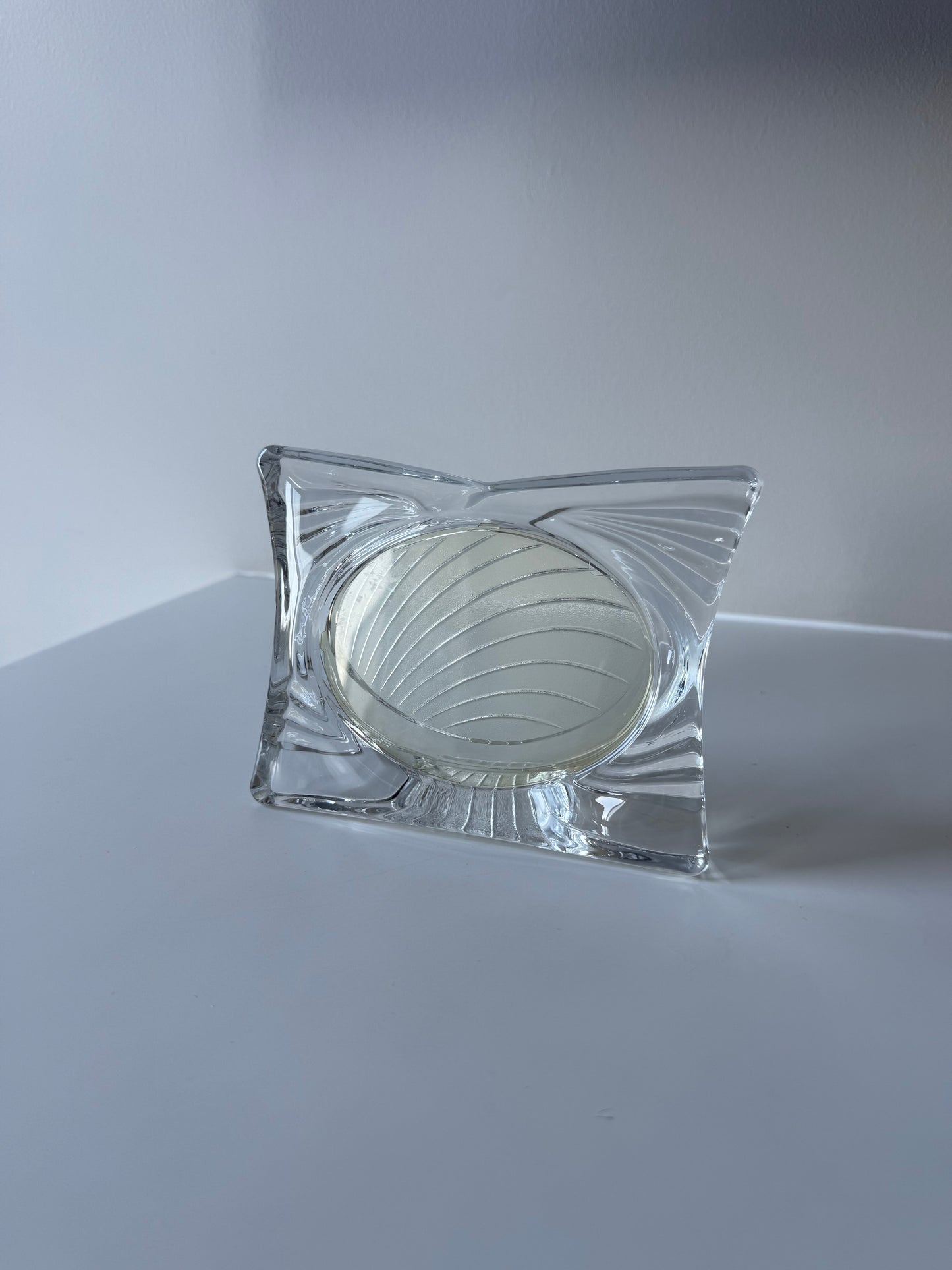 Vintage Mikasa Crystal Photo Frame