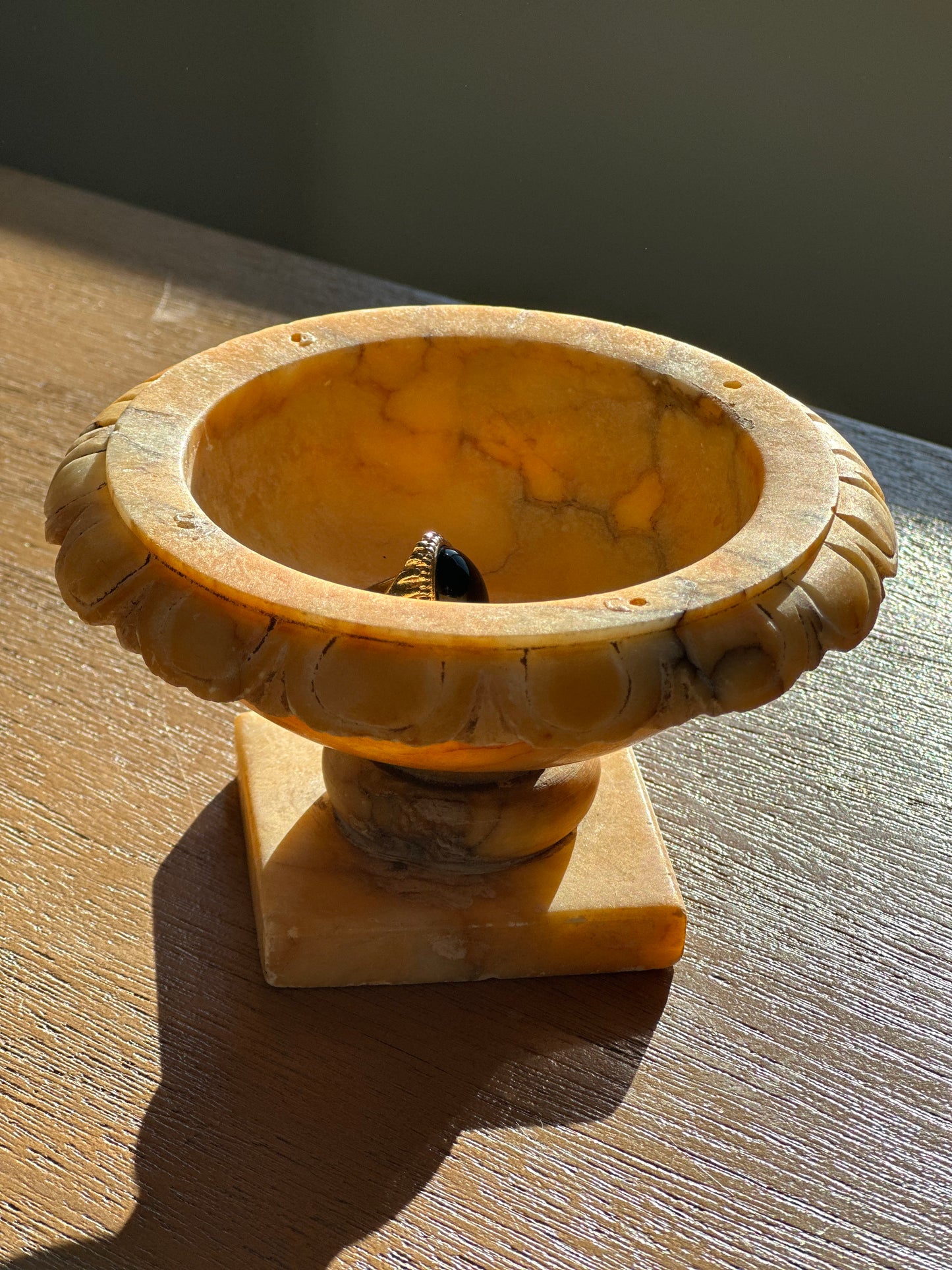 Small alabaster bowl