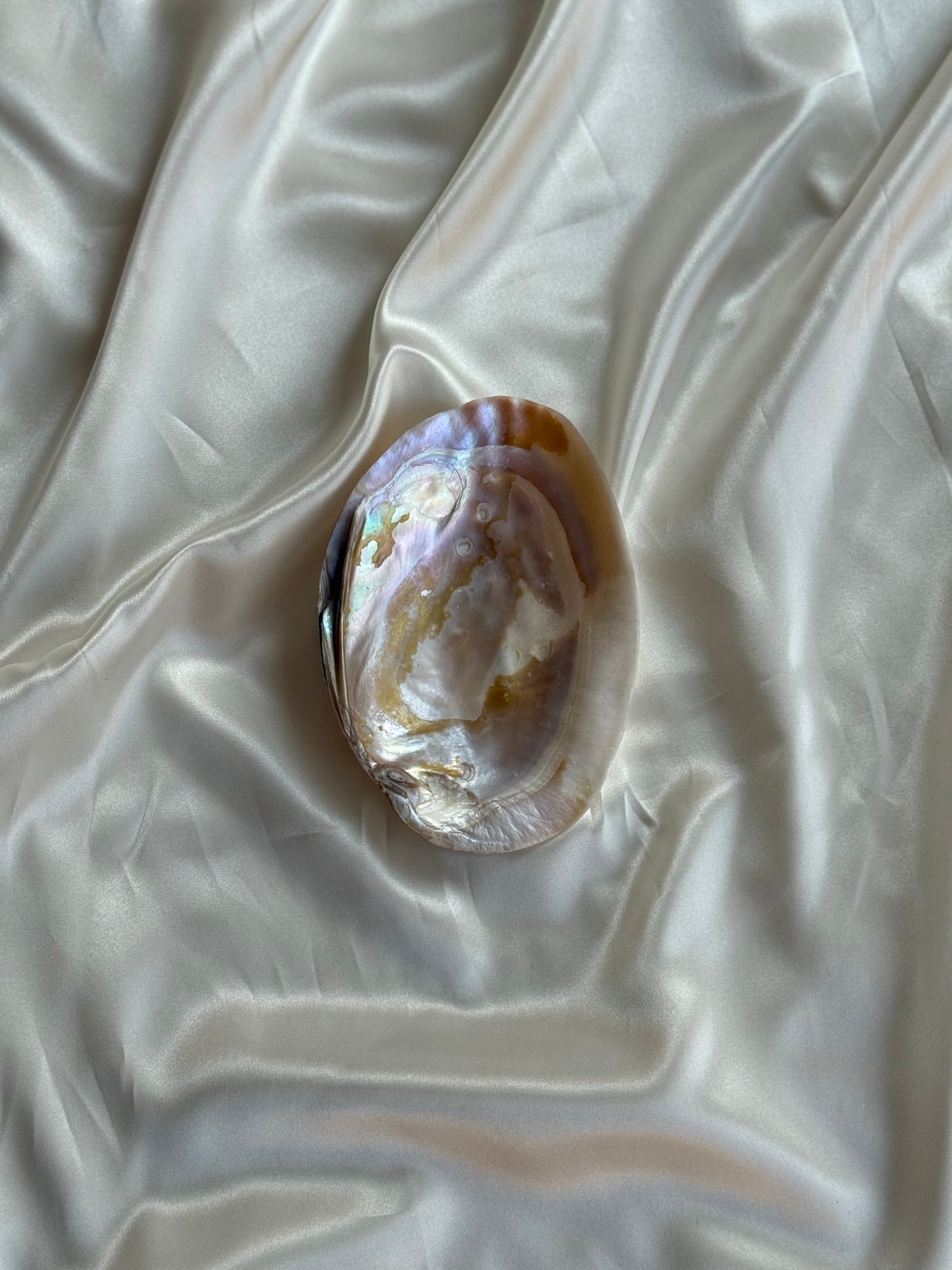 Vintage Mother of Pearl Shell Trinket Dish