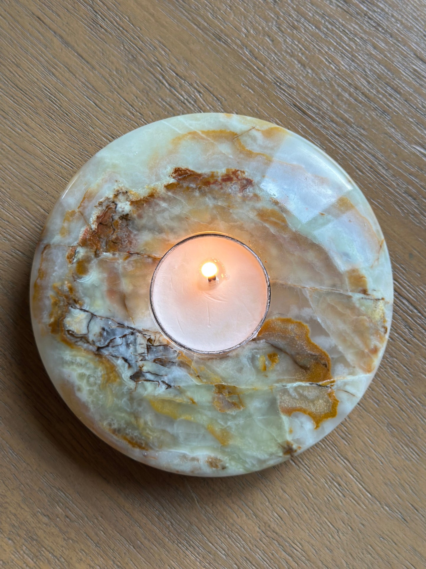 Onyx candleholder