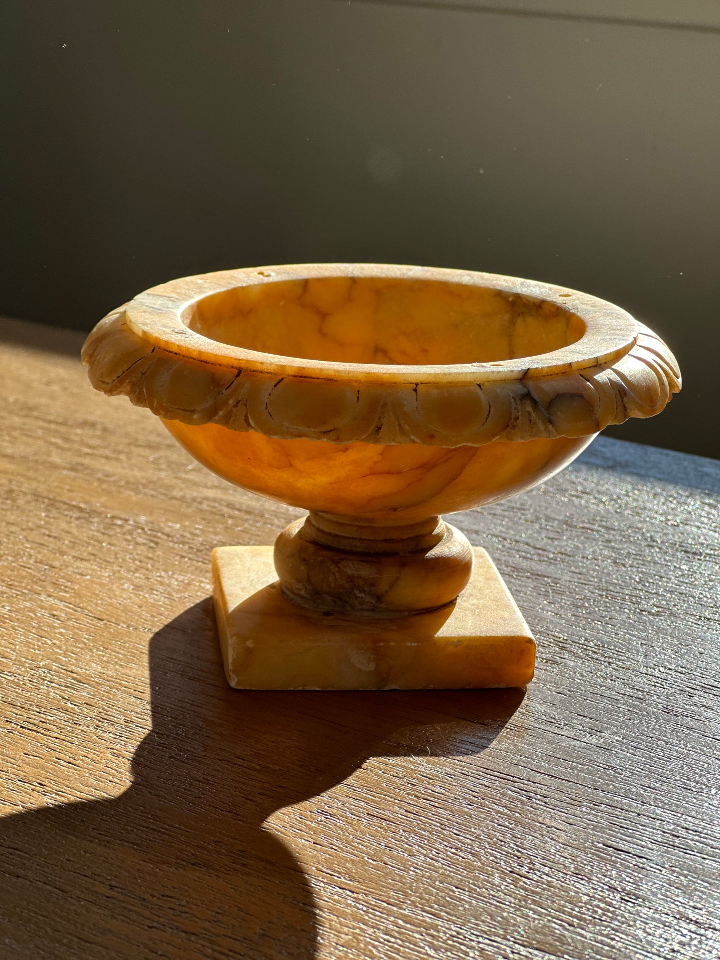 Small alabaster bowl