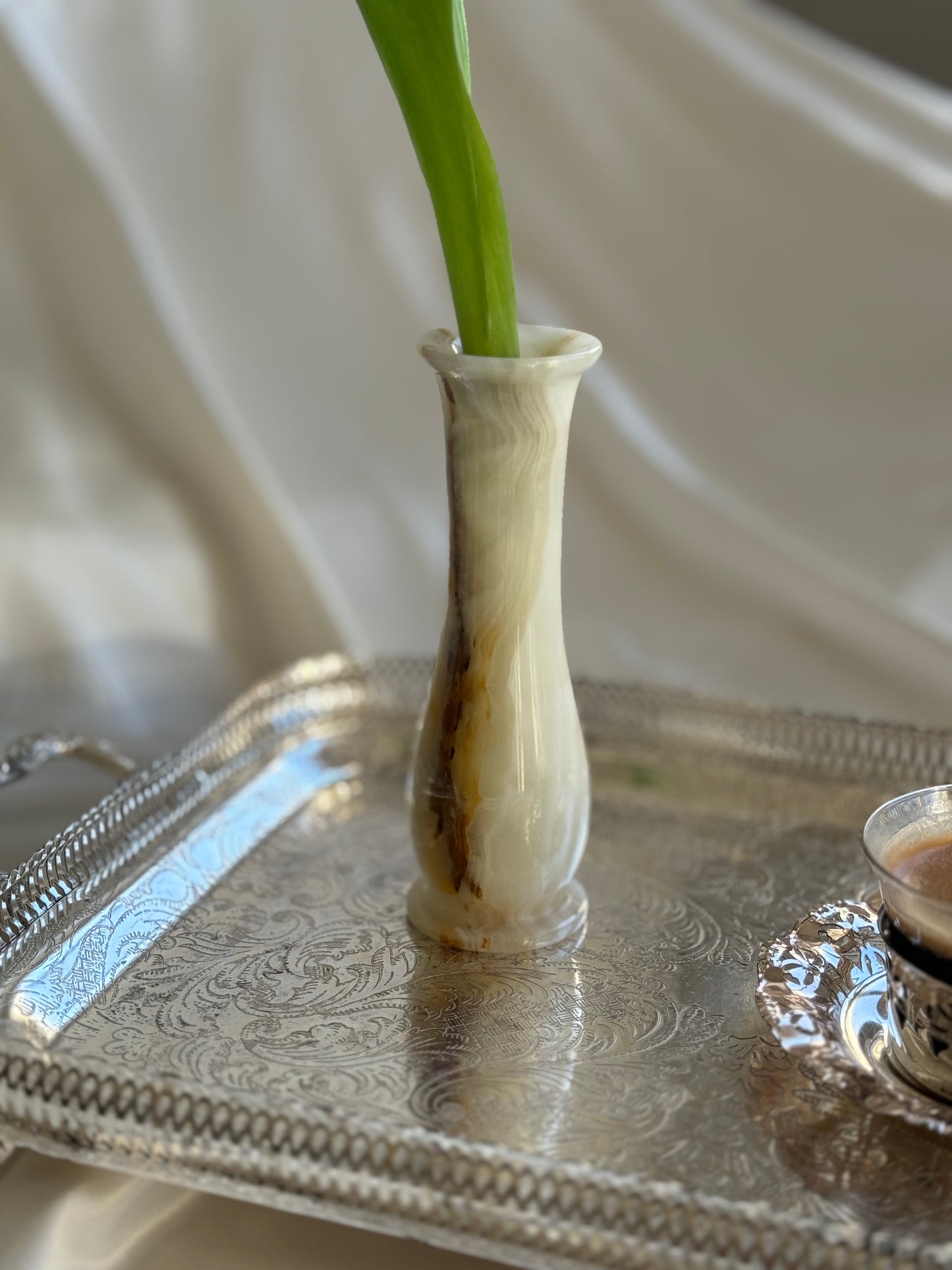 Vintage Onyx Vase