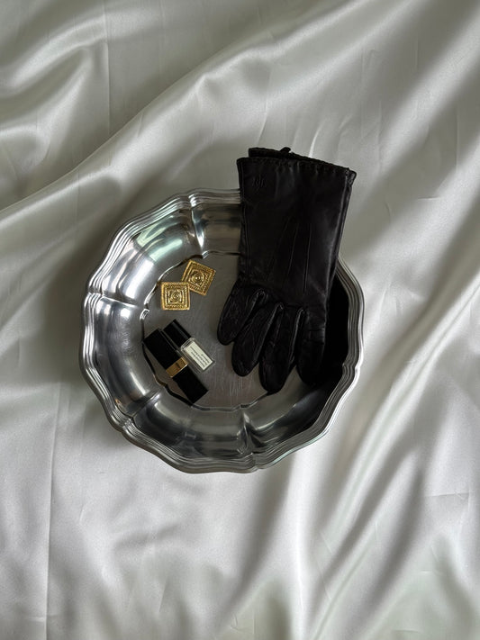 Vintage Italian Stainless Steel Serving Bowl – 10”