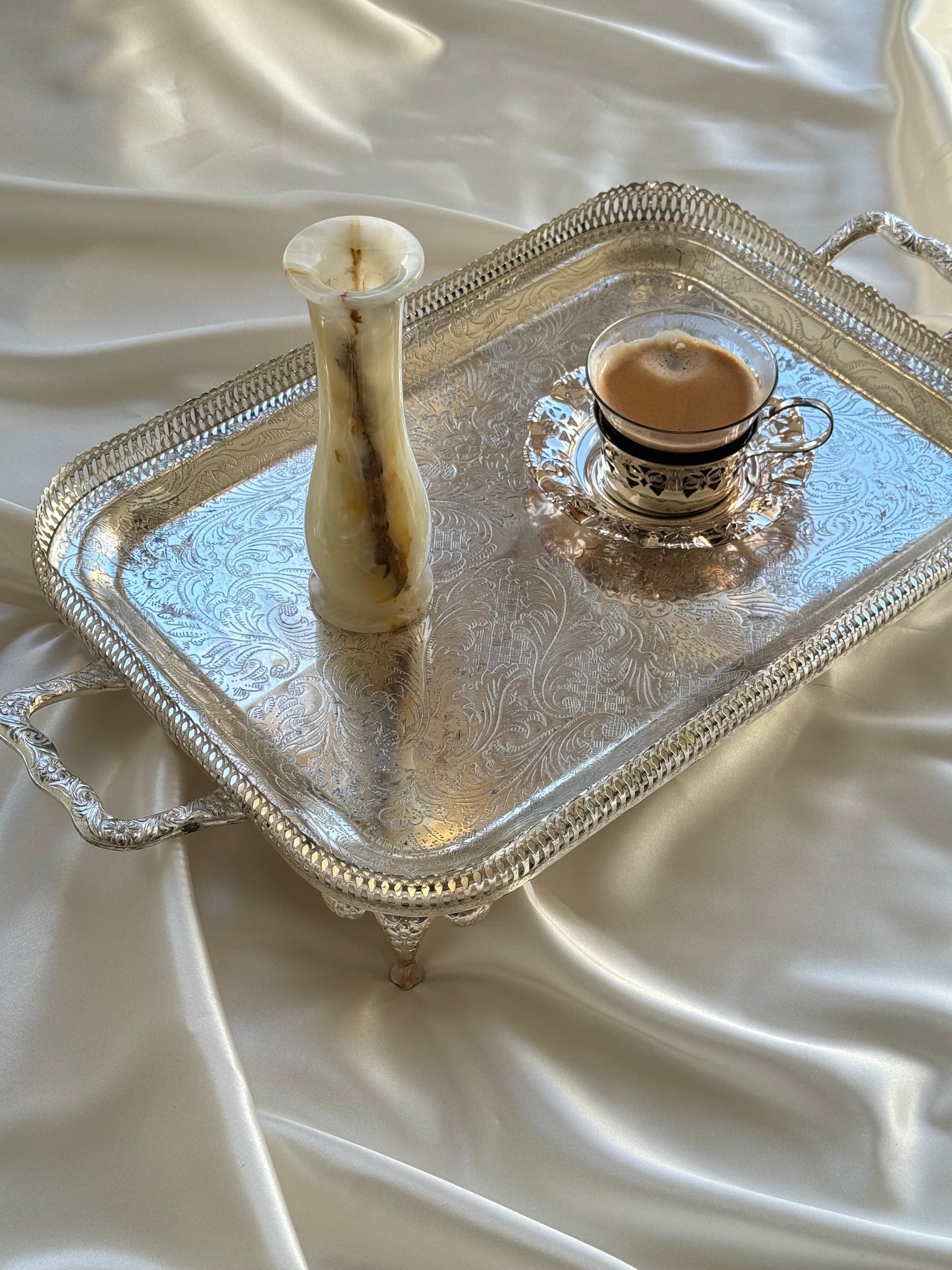Vintage Onyx Vase