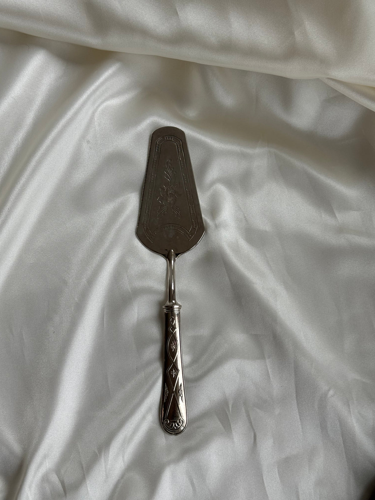 Vintage Italian Silver-Plated Cake Server
