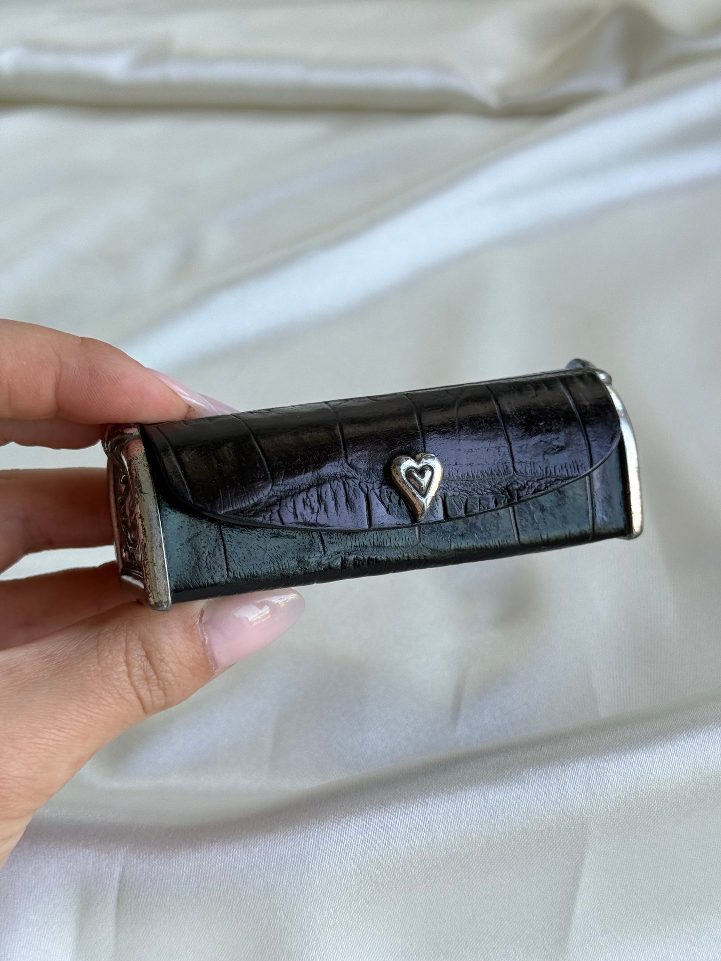 Vintage Lipstick Case with Mirror
