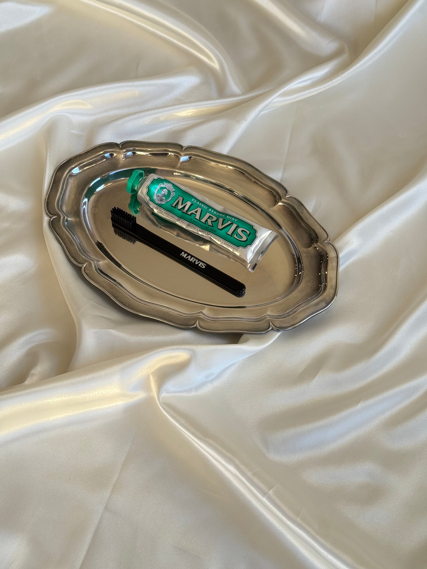 Silver Plated Serving Tray | Classic European Elegance