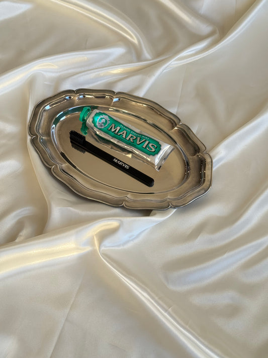 Silver Plated Serving Tray | Classic European Elegance