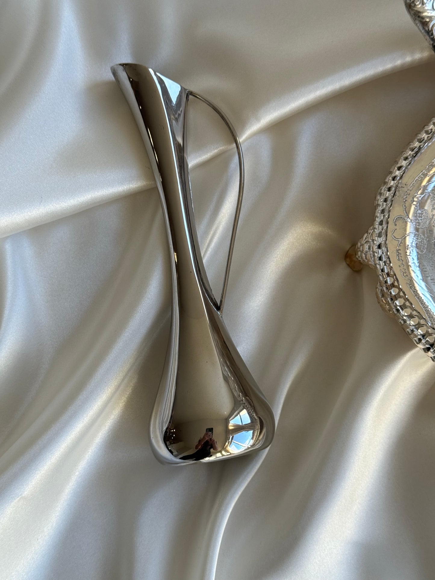 Vintage Silver Plated Bud Vase