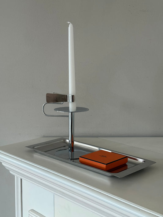 Michele De Lucchi Italy Candlestick – Chrome