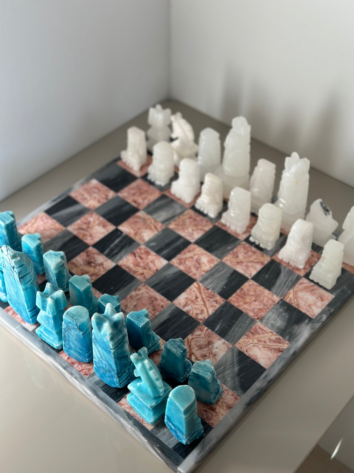 XL  marble chess set