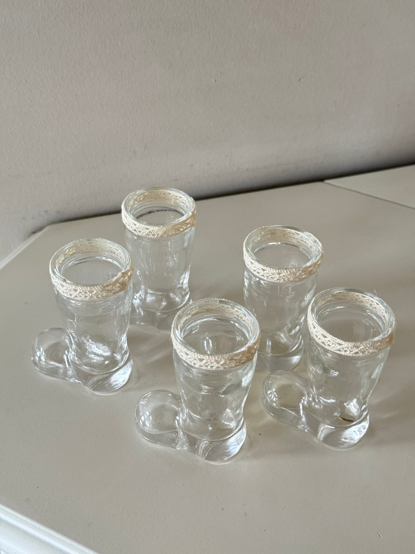 Boot Glass Shot Glasses – Set of 5