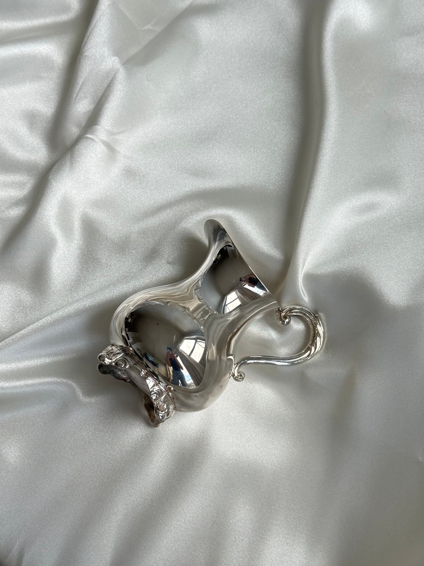 Silver-Plated Vintage Creamer